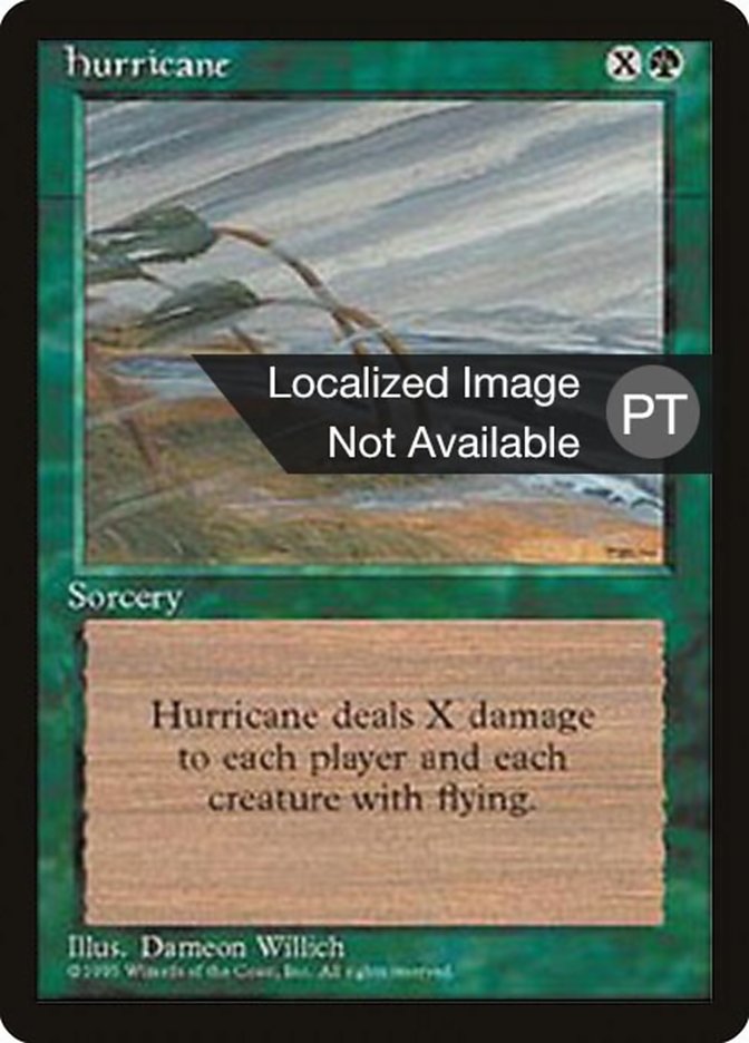 Hurricane [Fourth Edition (Foreign Black Border)] | Good Games Morley
