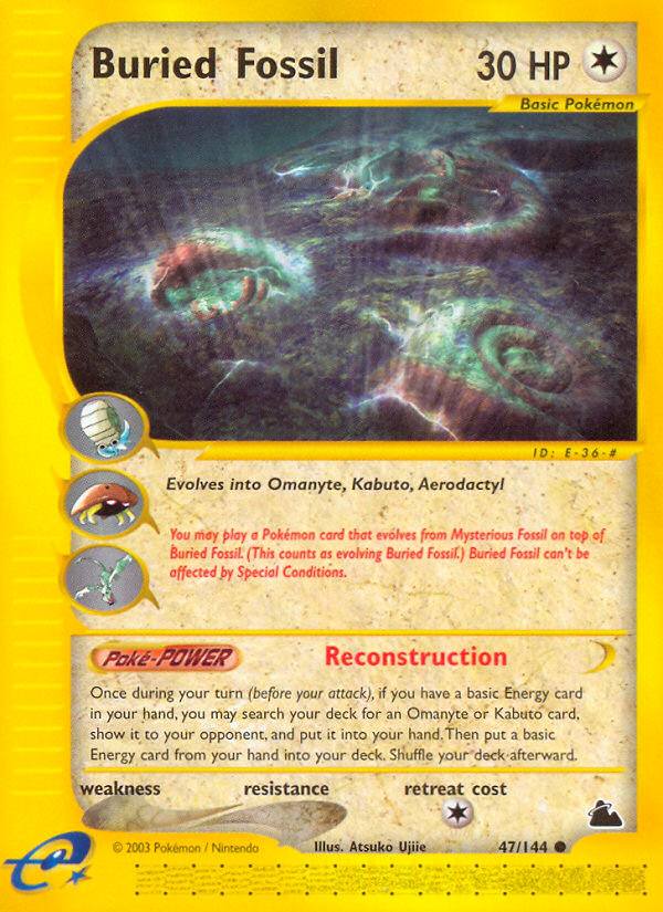 Buried Fossil (47/144) [Skyridge] | Good Games Morley
