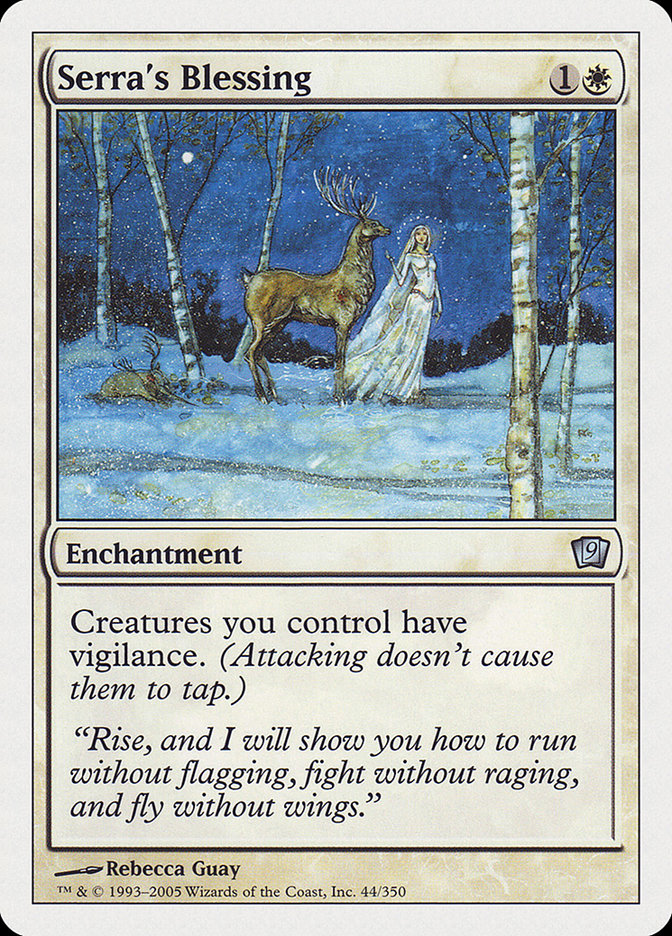 Serra's Blessing [Ninth Edition] | Good Games Morley
