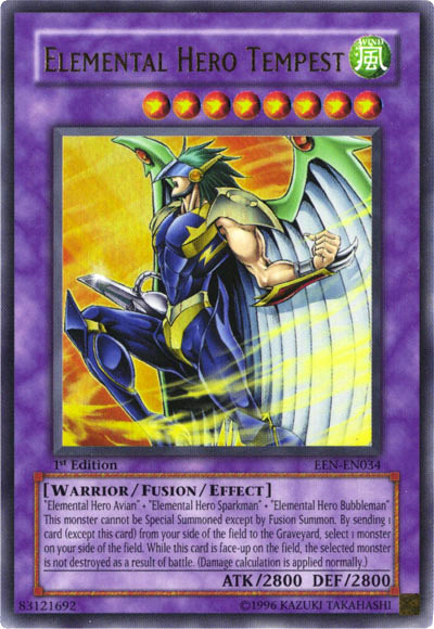 Elemental Hero Tempest [EEN-EN034] Ultra Rare | Good Games Morley