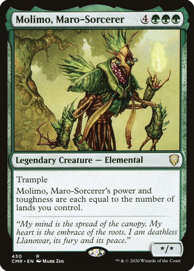 Molimo, Maro-Sorcerer [Commander Legends] | Good Games Morley