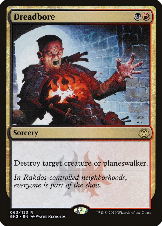 Dreadbore [Ravnica Allegiance Guild Kit] | Good Games Morley