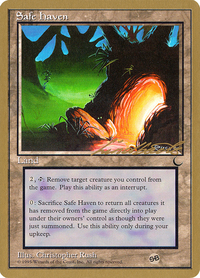 Safe Haven (Leon Lindback) (SB) [Pro Tour Collector Set] | Good Games Morley