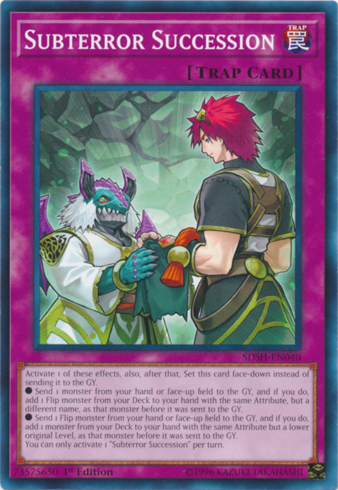 Subterror Succession [SDSH-EN040] Common | Good Games Morley