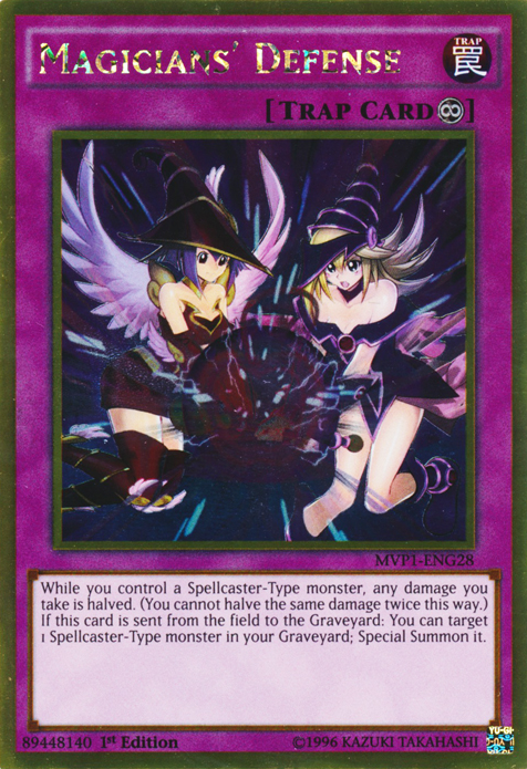 Magicians' Defense [MVP1-ENG28] Gold Rare | Good Games Morley