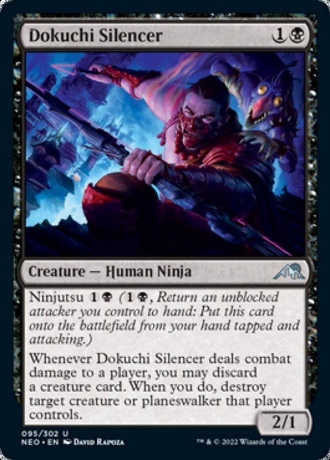 Dokuchi Silencer [Kamigawa: Neon Dynasty] | Good Games Morley
