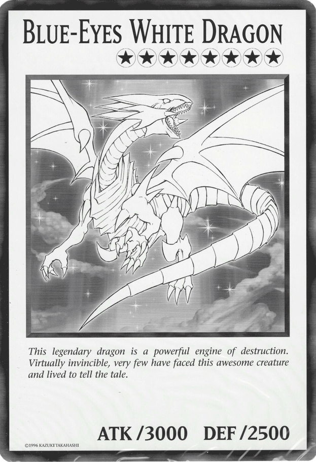 Blue-Eyes White Dragon (Oversized) Common | Good Games Morley