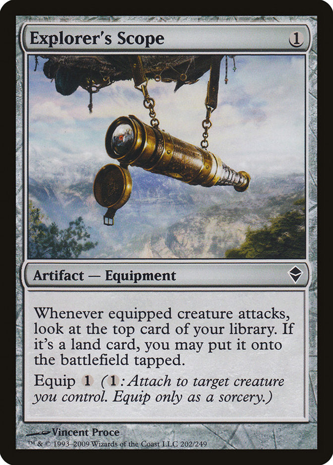 Explorer's Scope [Zendikar] | Good Games Morley