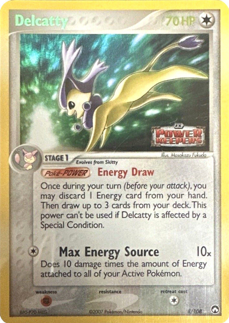 Delcatty (8/108) (Stamped) [EX: Power Keepers] | Good Games Morley