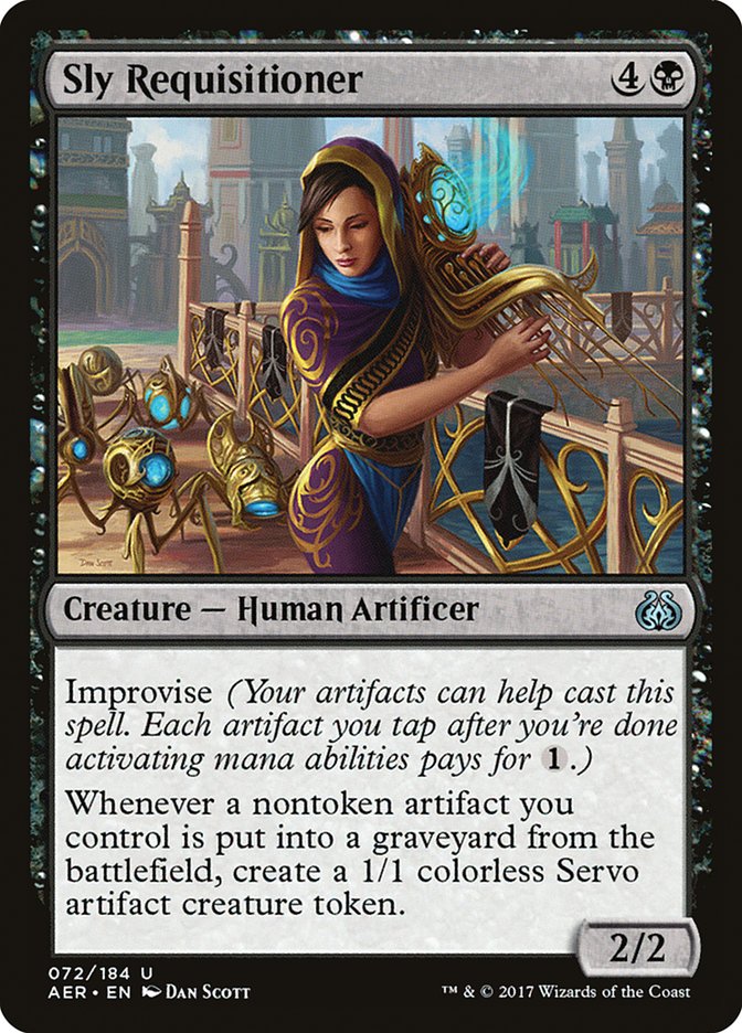Sly Requisitioner [Aether Revolt] | Good Games Morley