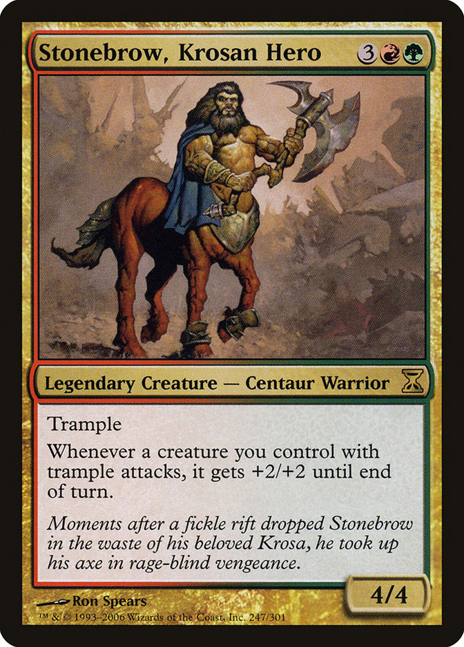 Stonebrow, Krosan Hero [Time Spiral] | Good Games Morley