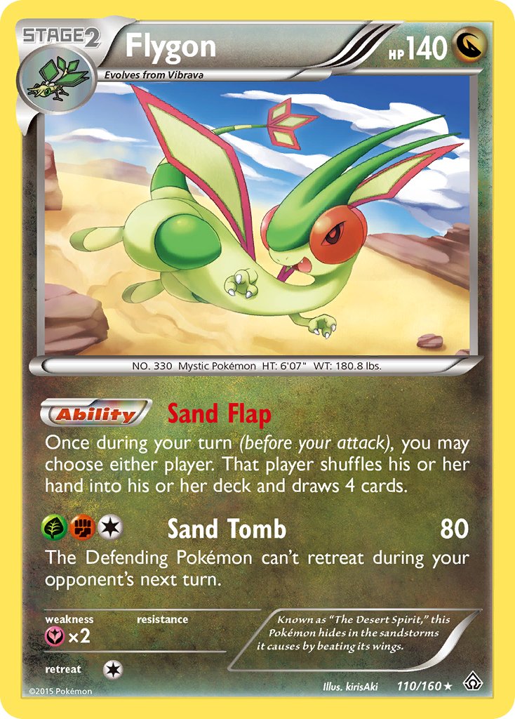Flygon (110/160) (Cosmos Holo) (Blister Exclusive) [XY: Primal Clash] | Good Games Morley
