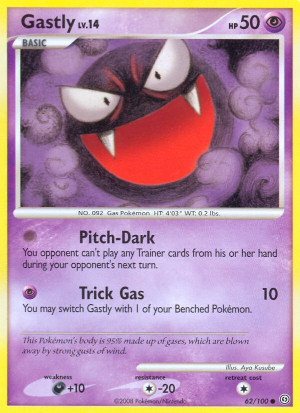 Gastly (62/100) [Diamond & Pearl: Stormfront] | Good Games Morley
