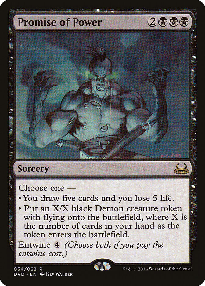 Promise of Power (Divine vs. Demonic) [Duel Decks Anthology] | Good Games Morley