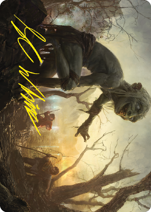 Smeagol, Helpful Guide Art Card (Gold-Stamped Signature) [The Lord of the Rings: Tales of Middle-earth Art Series] | Good Games Morley