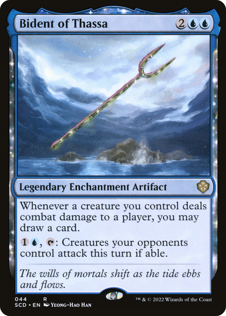 Bident of Thassa [Starter Commander Decks] | Good Games Morley