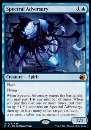 Spectral Adversary (Promo Pack) [Innistrad: Midnight Hunt Promos] | Good Games Morley