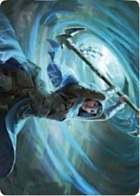 Sea Gate Stormcaller Art Card [Zendikar Rising Art Series] | Good Games Morley