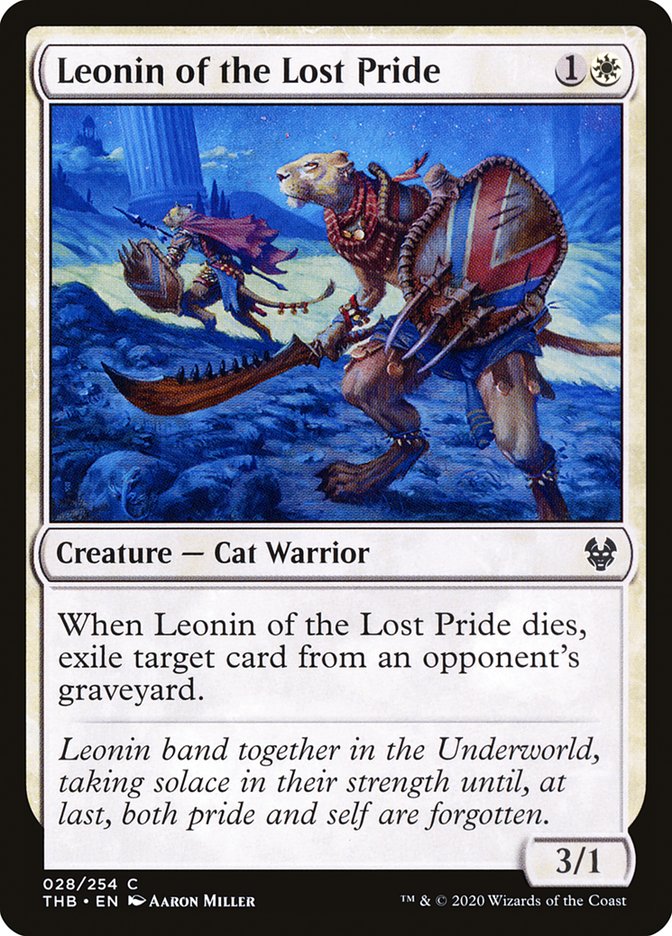 Leonin of the Lost Pride [Theros Beyond Death] | Good Games Morley