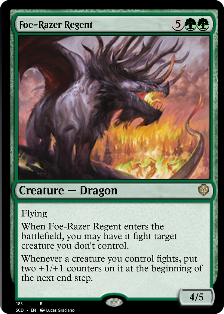 Foe-Razer Regent [Starter Commander Decks] | Good Games Morley
