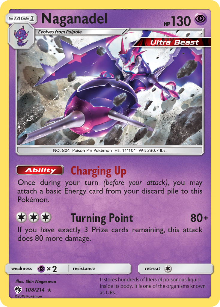 Naganadel (108/214) [Sun & Moon: Lost Thunder] | Good Games Morley