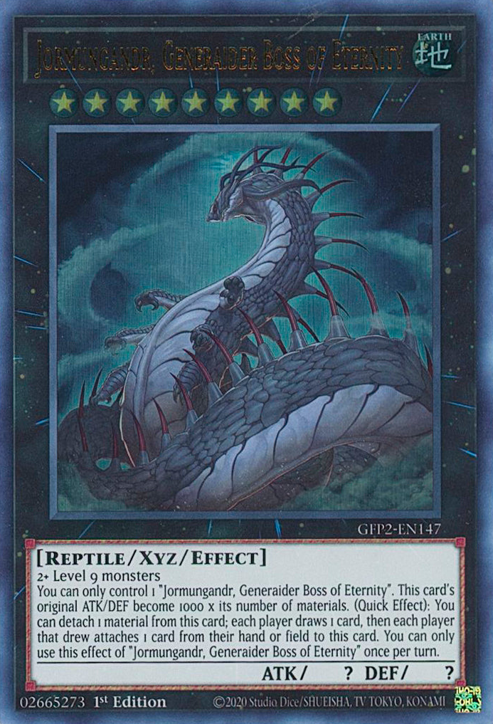 Jormungandr, Generaider Boss of Eternity [GFP2-EN147] Ultra Rare | Good Games Morley