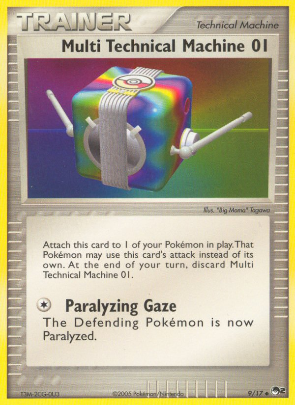 Multi Technical Machine 01 (9/17) [POP Series 2] | Good Games Morley
