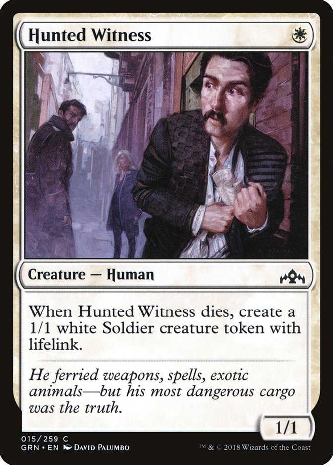Hunted Witness [Guilds of Ravnica] | Good Games Morley