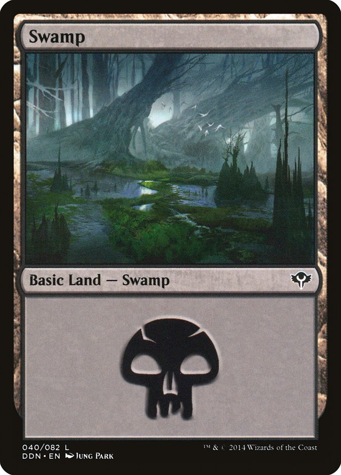 Swamp (40) [Duel Decks: Speed vs. Cunning] | Good Games Morley