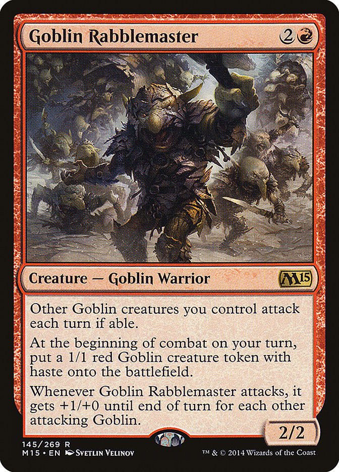 Goblin Rabblemaster [Magic 2015] | Good Games Morley