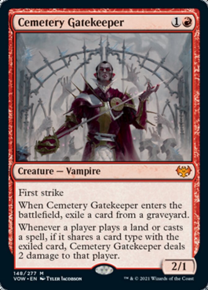 Cemetery Gatekeeper [Innistrad: Crimson Vow] | Good Games Morley