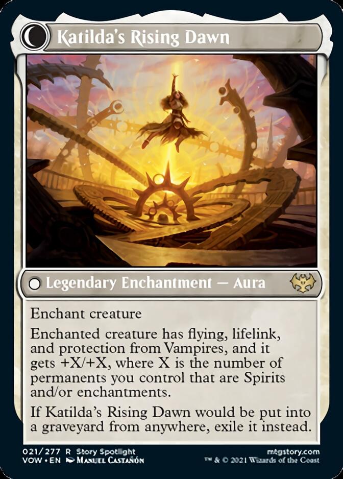 Katilda, Dawnhart Martyr // Katilda's Rising Dawn [Innistrad: Crimson Vow] | Good Games Morley