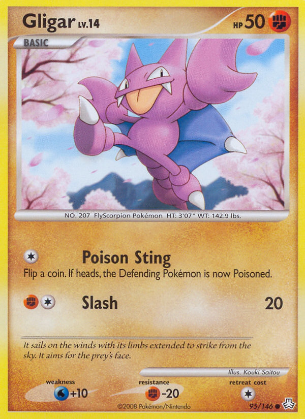 Gligar (95/146) [Diamond & Pearl: Legends Awakened] | Good Games Morley