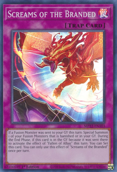 Screams of the Branded [MP22-EN103] Super Rare | Good Games Morley