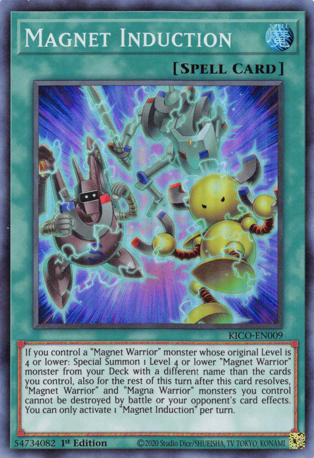 Magnet Induction (Super Rare) [KICO-EN009] Super Rare | Good Games Morley