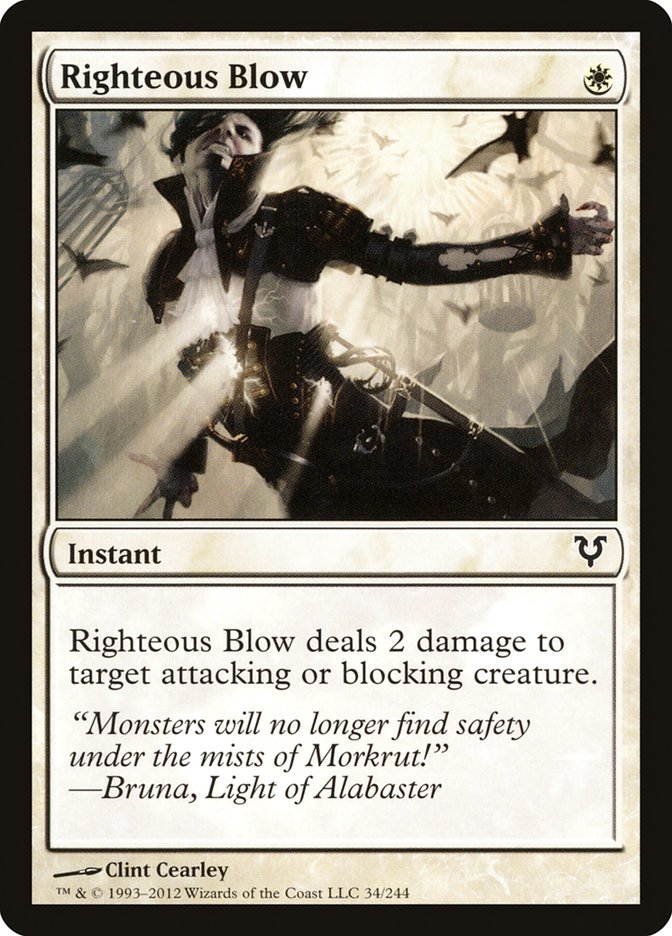 Righteous Blow [Avacyn Restored] | Good Games Morley