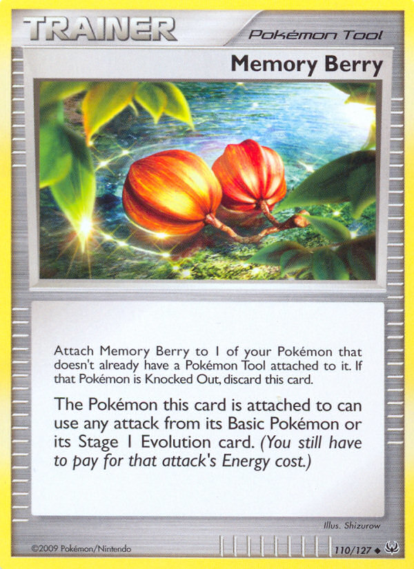 Memory Berry (110/127) [Platinum: Base Set] | Good Games Morley
