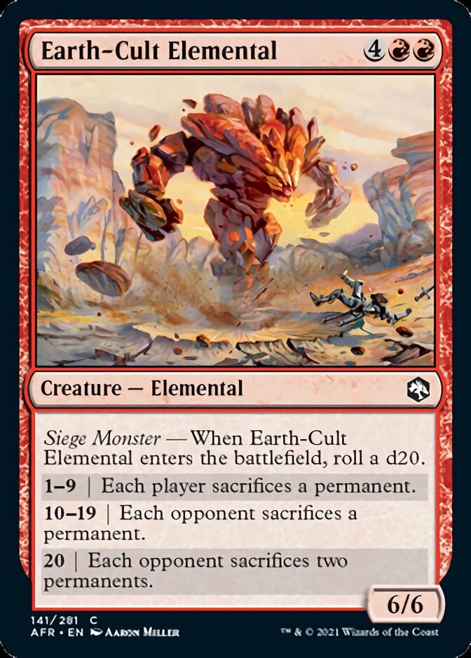 Earth-Cult Elemental [Dungeons & Dragons: Adventures in the Forgotten Realms] | Good Games Morley