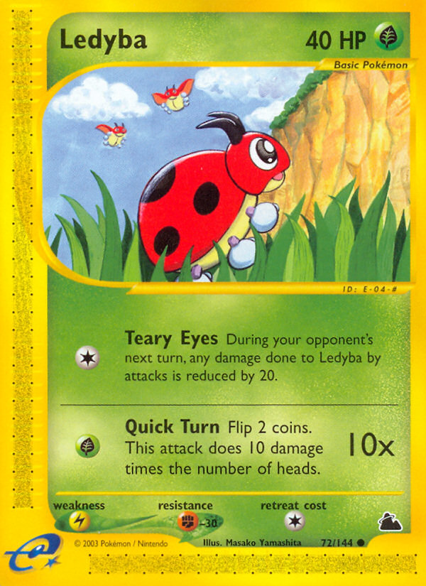 Ledyba (72/144) [Skyridge] | Good Games Morley