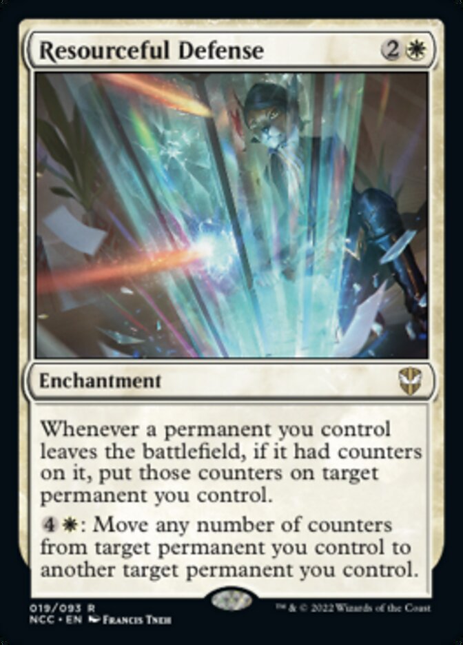 Resourceful Defense [Streets of New Capenna Commander] | Good Games Morley