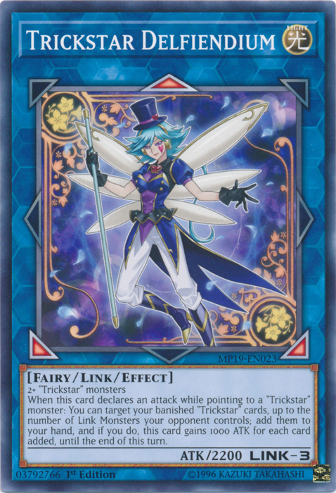 Trickstar Delfiendium [MP19-EN023] Common | Good Games Morley