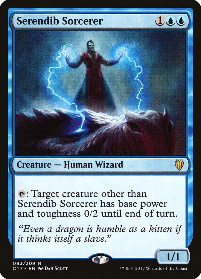 Serendib Sorcerer [Commander 2017] | Good Games Morley