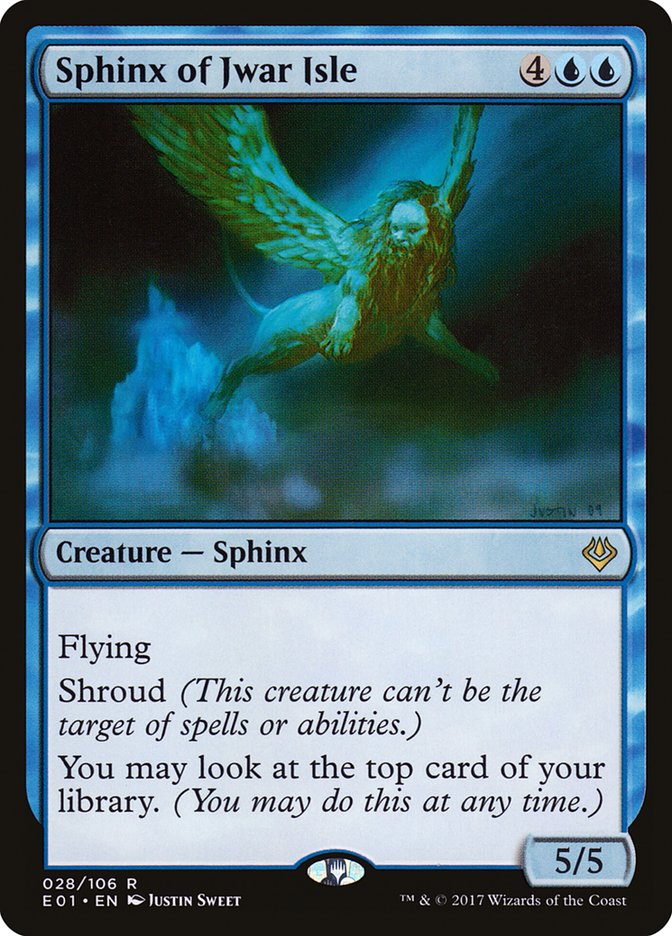 Sphinx of Jwar Isle [Archenemy: Nicol Bolas] | Good Games Morley