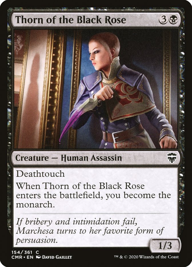 Thorn of the Black Rose [Commander Legends] | Good Games Morley