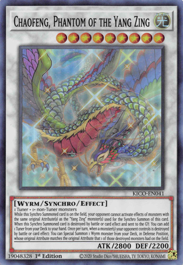 Chaofeng, Phantom of the Yang Zing [KICO-EN041] Super Rare | Good Games Morley