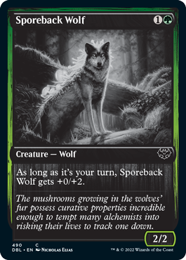 Sporeback Wolf [Innistrad: Double Feature] | Good Games Morley