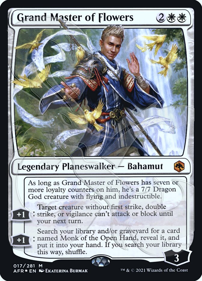 Grand Master of Flowers (Ampersand Promo) [Dungeons & Dragons: Adventures in the Forgotten Realms Promos] | Good Games Morley
