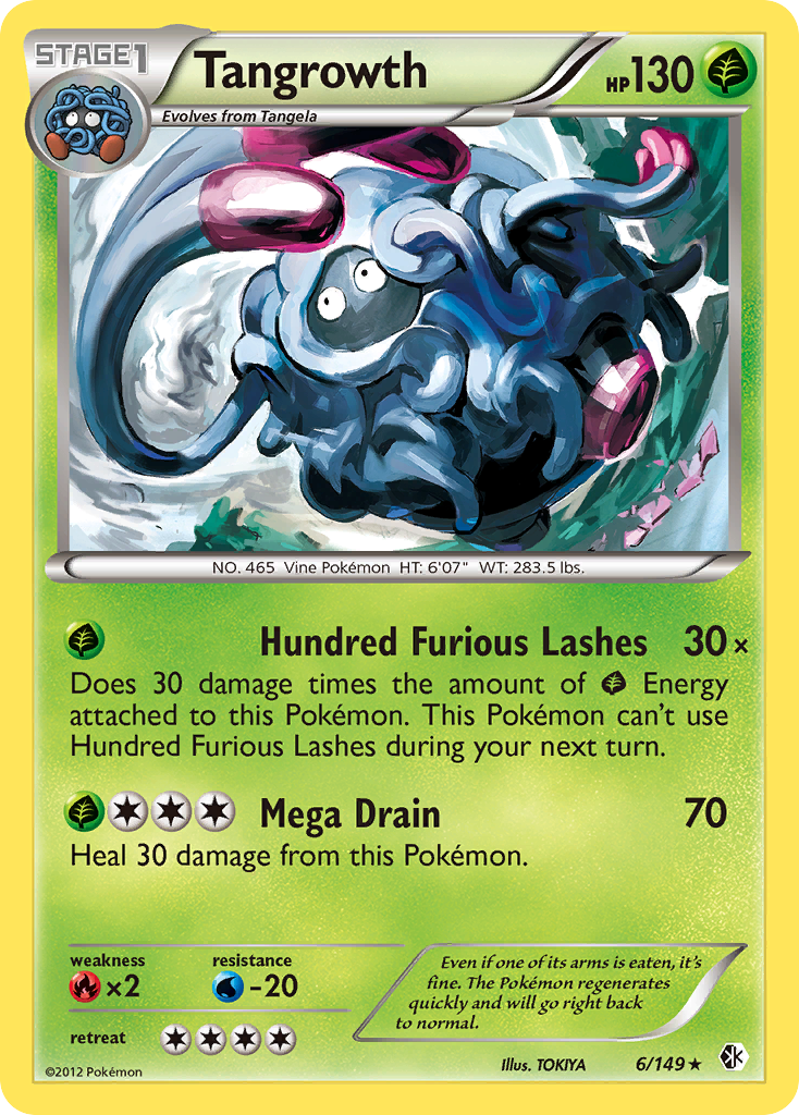Tangrowth (6/149) [Black & White: Boundaries Crossed] | Good Games Morley