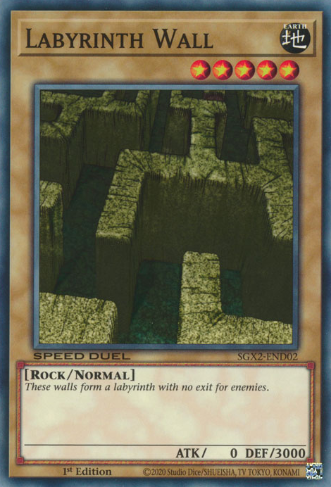 Labyrinth Wall [SGX2-END02] Common | Good Games Morley
