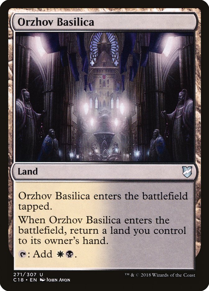 Orzhov Basilica [Commander 2018] | Good Games Morley